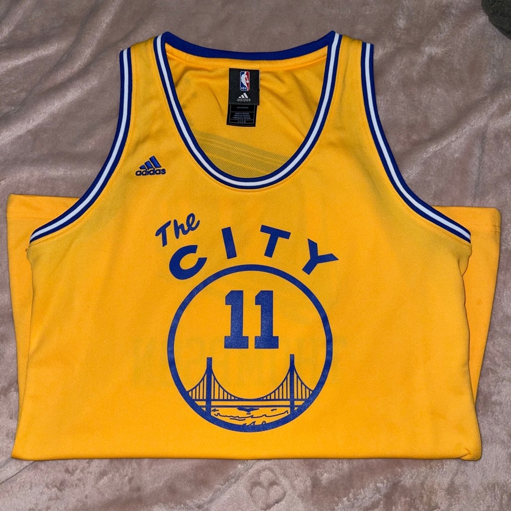 Warriors authentic KLAY THOMPSON jersey
